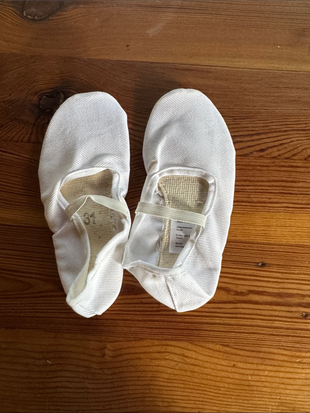 White German Gymnastics / Eurythmy Shoes – Kids EU Size 31
